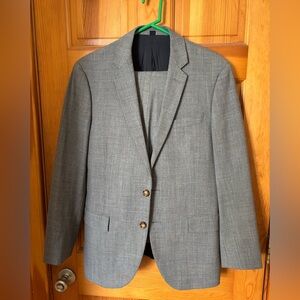 J. Crew Gray Suit 2 Piece